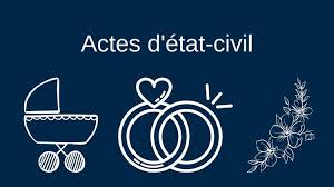 Les actes d’état-civil